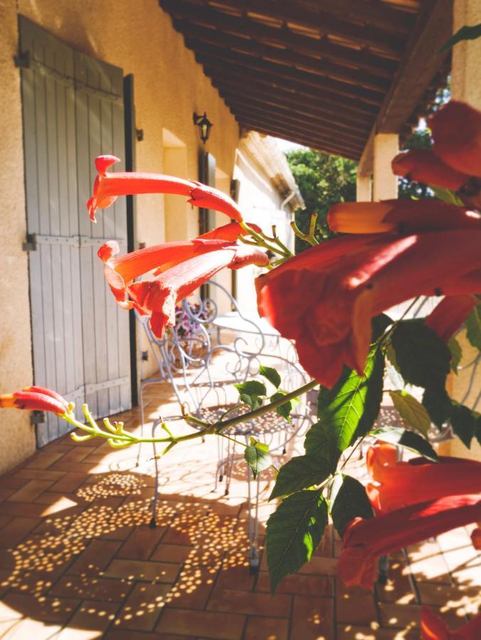 Mas De La Croix - Chambres D'Hotes Sernhac ภายนอก รูปภาพ